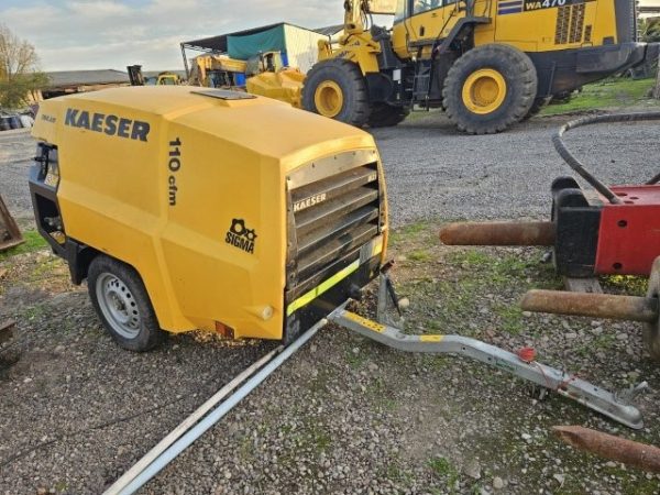 Compresor portátil Kaeser 110 CFM Año 2022